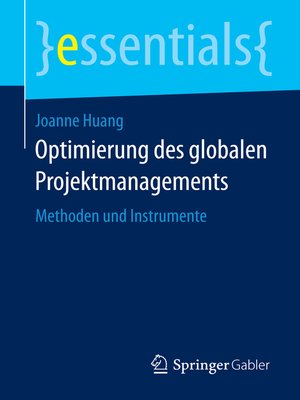 cover image of Optimierung des globalen Projektmanagements